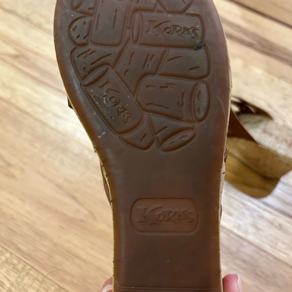 Korks by kork ease wedge sandal size 9 - Picture 2 of 4